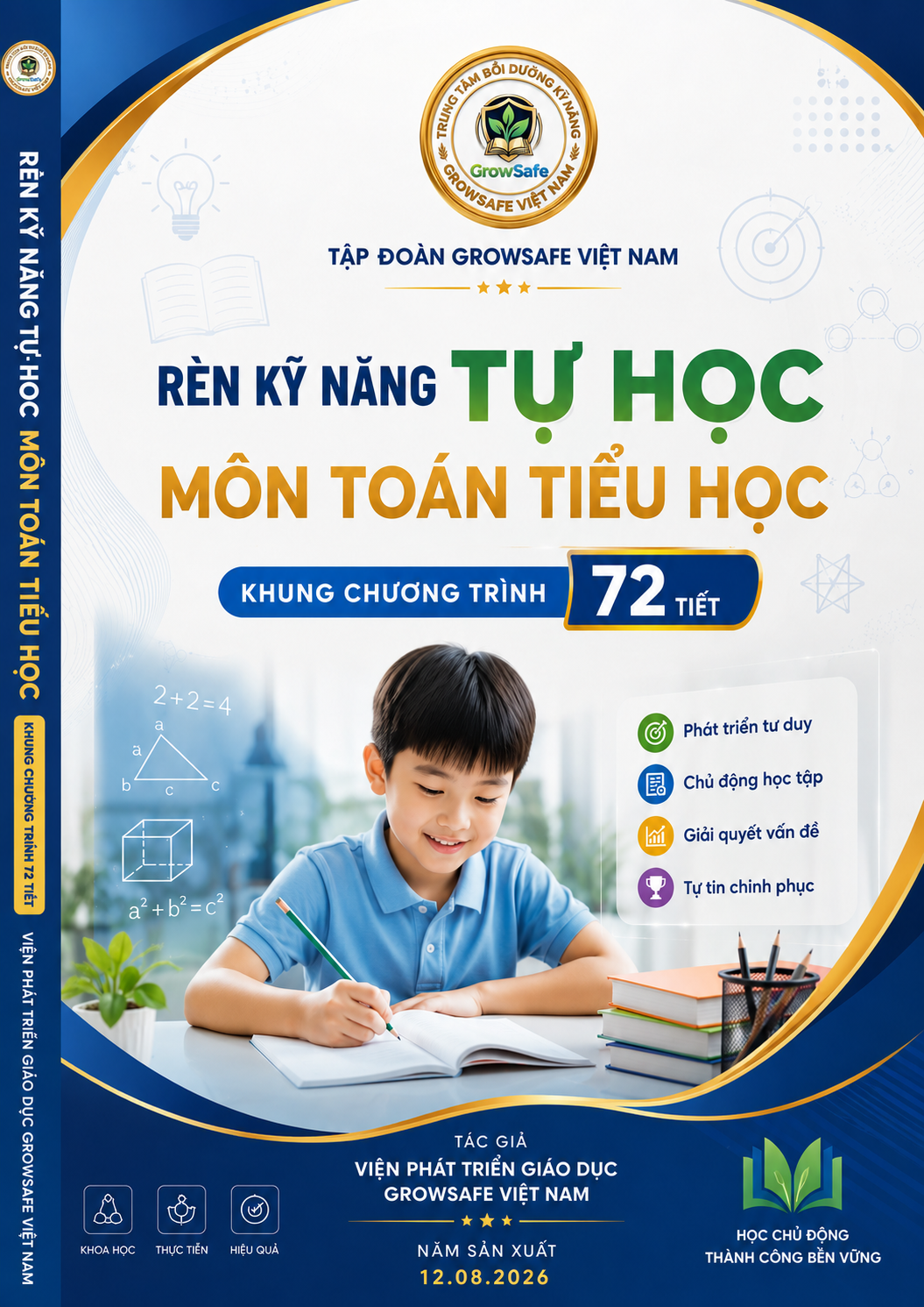 Khung chương trình 72 tiết: Rèn kỹ năng tự học môn Toán