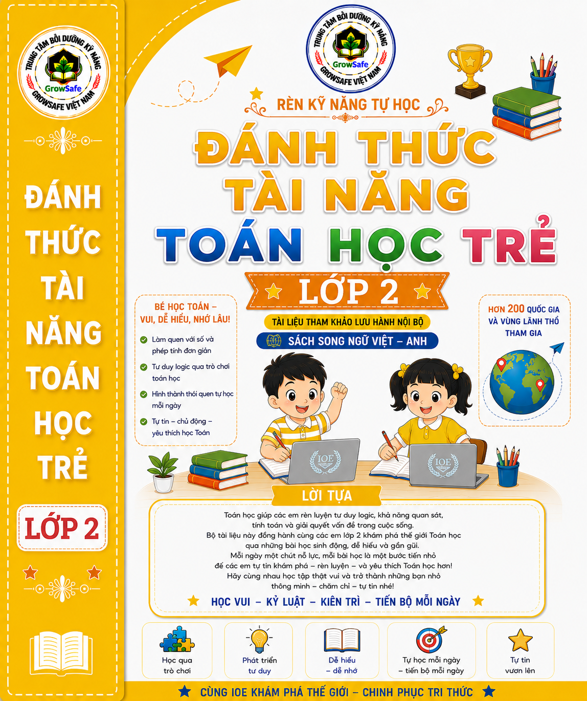 ĐÁNH THỨC TÀI NĂNG TOÁN HỌC TRẺ – LỚP 2 Mở rộng tư duy – Phát triển năng lực – Tự tin khám phá Toán học song ngữ