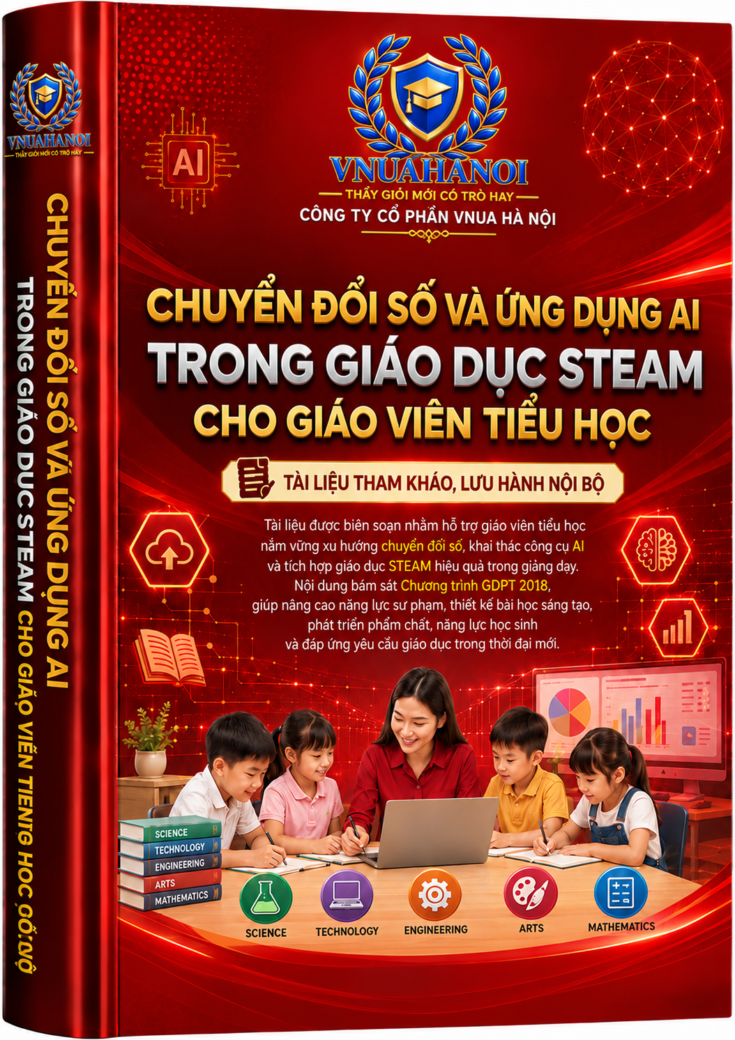 Chuyển đổi số và ứng dụng AI trong ứng dụng STEAM cho giáo viên tiểu học