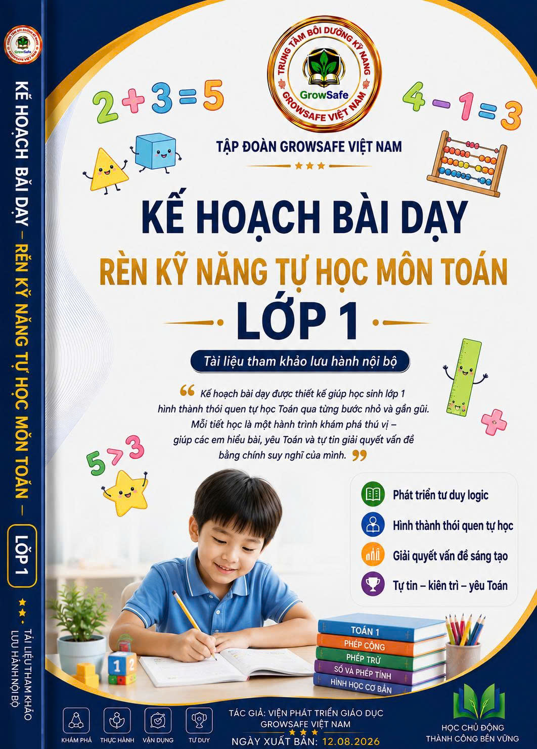 BỘ KẾ HOẠCH BÀI DẠY RÈN KỸ NĂNG TỰ HỌC MÔN TOÁN LỚP 1